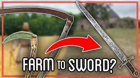 How to make old farm tool become a sharp sword