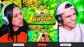 Rap do Broly - O Lendário voltou | VG Beats [React RapNerd] 🔥