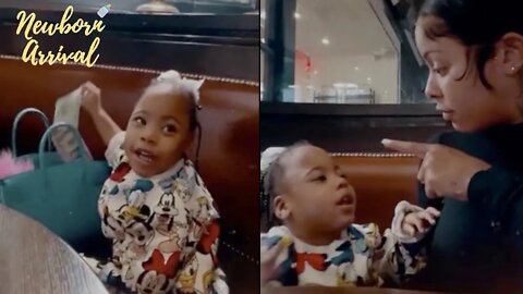 Alexis Skyy Daughter Alaiya Takes Cash From Mommy's Birkin! 👜