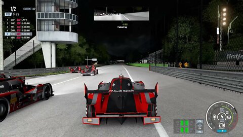 Project CARS 2: Audi R18 Le Mans - 1440p No Commentary