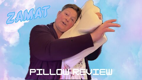 #zamathome Pillow Review #zamatbluedot #zamathomepillow