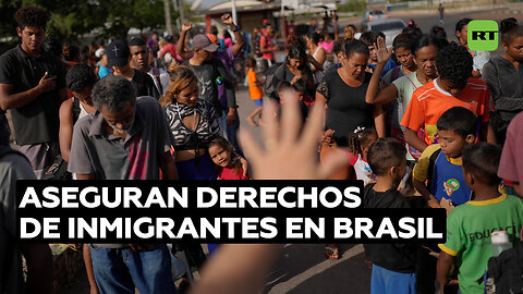 Activistas sociales aseguran los derechos de los inmigrantes que arriban a Brasil