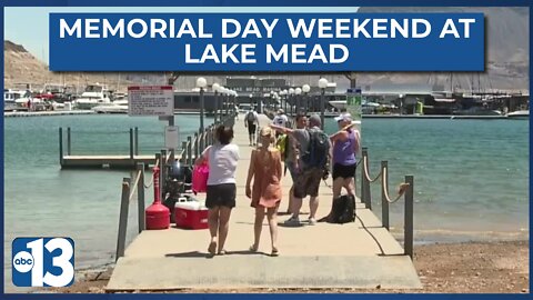 Successful Memorial Day weekend at Lake Mead with increased water levels, visitors and boaters
