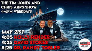 The Tim Jones and Chris Arps Show 05.21.2024 Holly Rehder | David Stokes | Dr. Randy Tobler