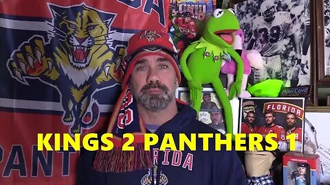 Florida Panthers Lose to LA Kings 2-1 REUPLOAD Audio Fixed
