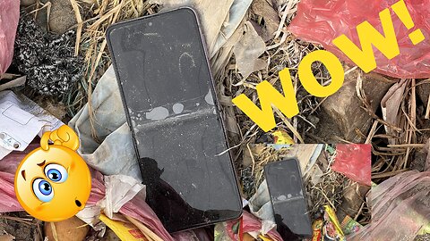 Destroyed Samsung Galaxy Z Flip4 Phone Restore Data/Samsung Z Flip4 Drop Broken Fix