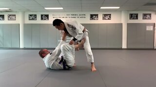 Jiu Jitsu - Knee Cut vs De La Riva alternate entry