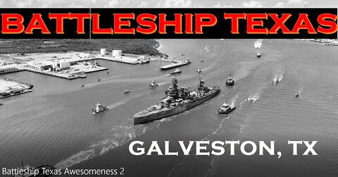 Battleship Texas USS Texas BB35 Like Never Seen Before in Color and Black and White