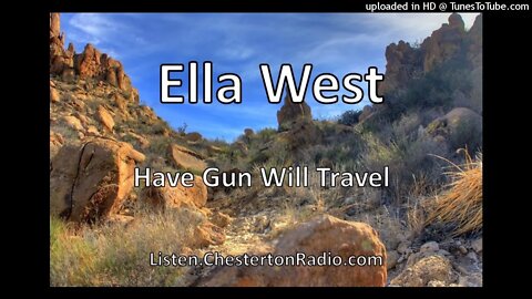 Ella West - Have Gun Will Travel - Gene Roddenberry