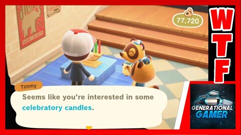 Animal Crossing vs. Hanukkah (Celebratory Candles) - Shorts