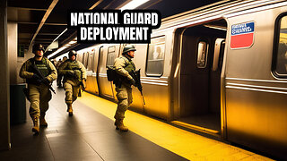 NYC is DEPLOYING the National Guard to the Subway!