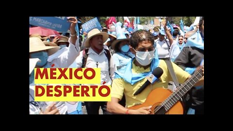 MEXICO DESPERTÓ MARCHA POR LA VIDA 2022 #MarchaVidaMX #MexicoDefiendeLaVida #Agenda2030 #VivaCristo