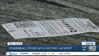 Powerball jackpot up to record $1.9 billion after no winner