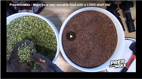 Learn how to make your own storable food