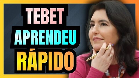 SIMONE TEBET fala o óbvio: é mais fácil o GOVERNO arrecadar do que CORTAR GASTOS