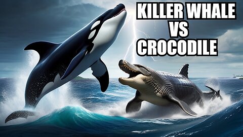 KILLER WHALE VS SALTWATER CROCODILE - WHO WILL WIN?
