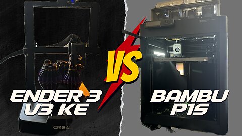Can the Ender 3 v3 KE compete with a Bambu Labs P1S?!?!