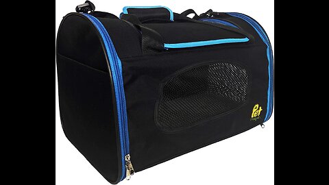 PET MAGASIN Foldable Pet Carrier Waterproof, Collapsible Soft Pet Transport Bag for Cats, Small...