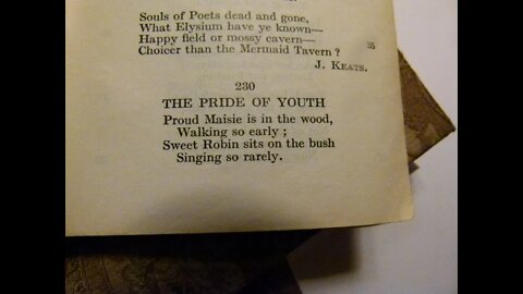 The Pride of Youth - Sir W. Scott