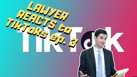 Lawyer reacts to CRAZY legal TikToks Ep. 3