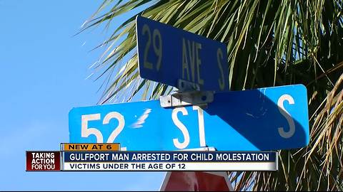 Gulfport man arrested for child molestation
