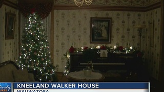 Historic Wauwatosa home dressed up for the holidays