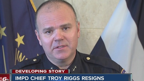 IMPD Chief Troy Riggs resigns