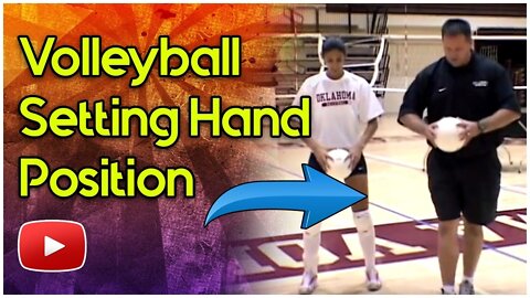 Volleyball Setting - Hand Position - Coach Santiago Restrepo