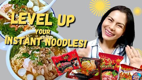 Level up your noodle, create easy gourmet ramen and instant noodles