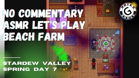 Stardew Valley No Commentary - Beach Farm - 1.5 Update Nintendo Switch - Spring Day 7