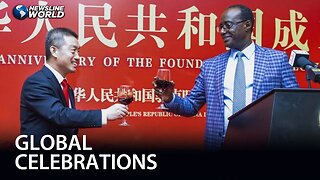 Chinese embassies worldwide celebrate China's 74th founding anniversary