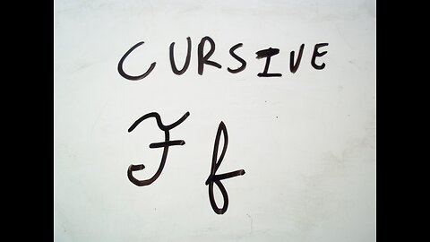 Cursive F