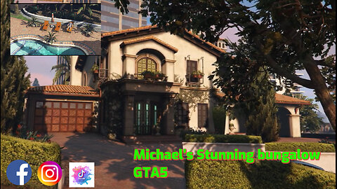 Michael's Stunning Banglow GTA5 Story Mode