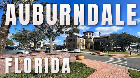 VISIT AUBURNDALE - Explore the cool downtown with the 4K HD drive through the town