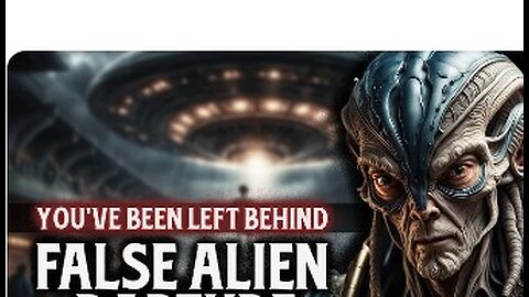 WIll There Be A False Alien Rapture.. Who Will Be Left Behind?