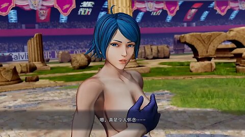 The King of Fighters XV mod SNK格斗游戏拳皇15伊丽莎白·布兰克托什性感裸体皮肤VS阿修·克里门森（艾森·古立逊）剧情