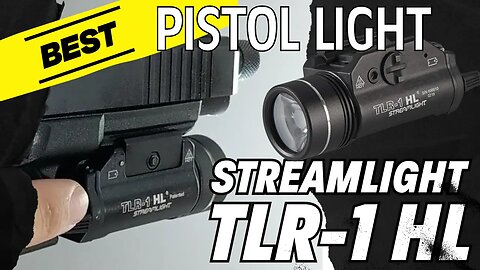 The Best BUDGET Handgun Light : Streamlight TLR-1 HL