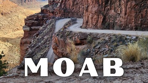 MOAB – SHAFER SWITHCBACKS - Retired Couple Takes Epic Jeep Cherokee XJ Cross Country Adventure