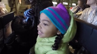 Blasian Babies Family Horse Drawn Carriage Ride!