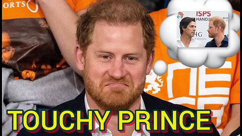 Prince Harry Gets TOUCHY