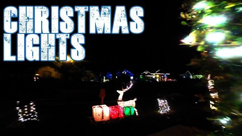 Christmas Lights - Caddx Peanut / Insta360 Go2