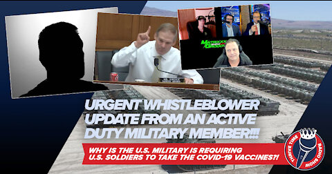 Jim Jordan Fights for First Responders + URGENT WHISTLEBLOWER UPDATE FROM ACTIVE DUTY MILITARY!!!