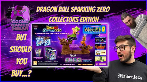 No Regrets Buying This! Buy Should You Buy Dragonball Sparking Zero Premium Collectors Edition!