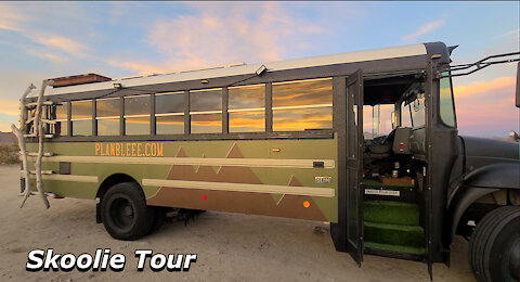 Skoolie Tour, I Sold my Porsche 911 and Bought a School Bus