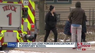Possible gas leak forces evacuation of elementary school