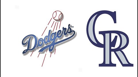 Dodgers @ Rockies. Game 1 of 4 Game Series. MLB the Show 24.