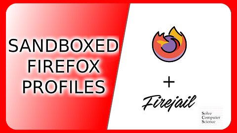 Sandboxed Firefox profiles