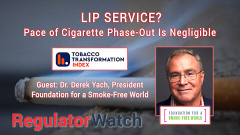 E331 - LIP SERVICE? | PACE OF CIGARETTE PHASE-OUT IS NEGLIGIBLE | REGWATCH (LIVE)