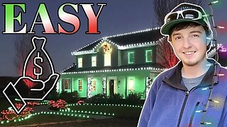 Paid to Look at Christmas Lights?!? (EASY MONEY)
