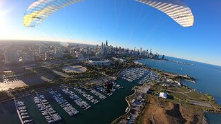Tour of downtown Chicago and Navy Pier by air.